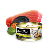 Fussie Cat Tuna With Mussel (黑鑽吞拿魚+ 青口) 80g